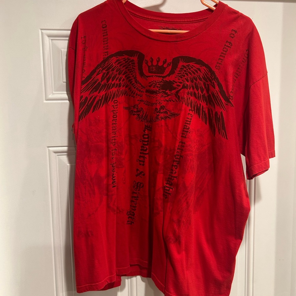 Red Graphic Men's T-Shirt